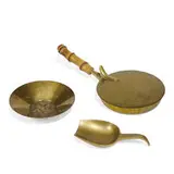 tabletop accessories, collection of three by Carl Auböck II for Werkstätte Carl Auböck, sold Oct 2021