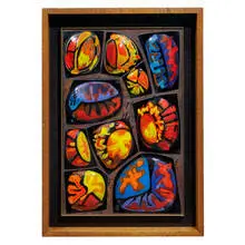 wall plaque by Maker Unknown, sold Oct 2021