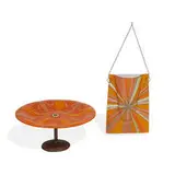 Frances and Michael Higgins, cake stand and wall pocket