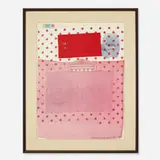 Robert Rauschenberg, untitled (for Artist's Rights Today), 1976, offset lithograph on paper
