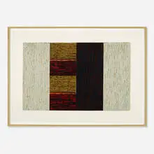 Stranger by Sean Scully, 1987, woodcut on Japanese paper, sold Apr 2013