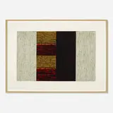 Sean Scully, Stranger, 1987, woodcut on Japanese paper