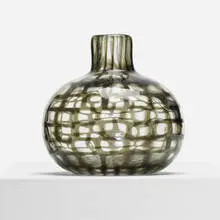 Occhi vase by Tobia Scarpa, c. 1960, glass, sold Apr 2013