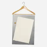 John Armleder, Painting with Coat Hanger