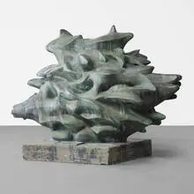 François Stahly, Fête, 1965, bronze, concrete