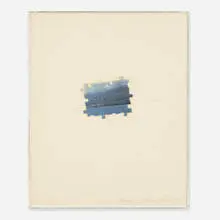 Alexis Smith, Horizon, 1977, collage and pencil on board