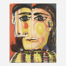 Pablo Picasso, Tête de Femme I, 1939, aquatint and etching on wove paper