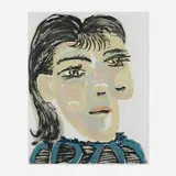 Pablo Picasso, Tête de Femme IV, 1939, aquatint on wove paper