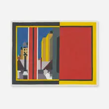 Robert Herrmann, First View, New Room, 1960, oil on linen