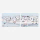 Massimo Vitali, Rosignano (diptych), 2006, offset lithograph on paper
