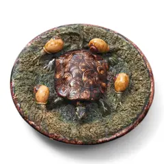 Palissy Ware Earthenware Turtle Dish, Untitled, 1880