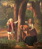 Painting on Porcelain, Untitled, 1900