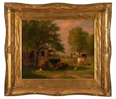Thomas Bigelow Craig, In the Old Farm Yard