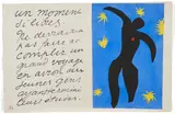 Icarus by Henri Matisse, Unsigned. Pochoir stencil print on Arches watermarked paper, from an edition of 250, sold May 2023