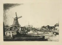 Sir David Young Cameron, Haarlem