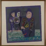 José Ortega, Four Prints from the series Segadoras