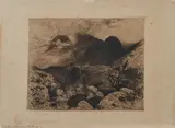 Thomas Moran, Bridge in the Pass of Glencoe, Scotland