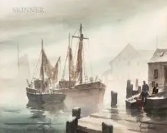 John Cuthbert Hare, New England Harbor