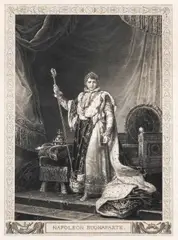 William Bromley, Napoleon Buonaparte, engraving on paper