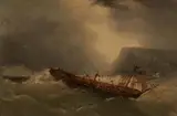 Ship in Distress by Anglo-American School, 19th & 20th Century, sold May 2023