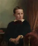 Casimir Gottfried Von Wallmenich, Portrait of a Boy, Half-Length
