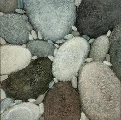Teri Malo, A Closer Fit, oil on Waterford Series paper