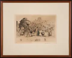 Auguste Broldet, Assemblee en Camargue