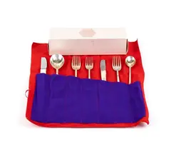 Carlo Scarpa, Important "Lotus Leaf" Sterling Silver Flatware Service, Designed by Carlo Scarpa for Cleto Munari, from the Family of the Artist, 1977, Extraordinary silver flatware service designed in