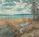 Philipp Franck, Am Jungfernsee“ (Potsdam), 1937, Öl auf Leinwand