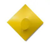 Turi Simeti, Un ovale giallo