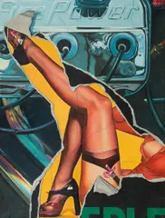 Fire Power by Fritz Köthe, 1974, Öl auf Leinwand, sold Jun 2016