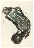 Georg Baselitz, Ohne Titel, 1983, Aquarell über Graphit auf Bütten