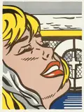 Roy Lichtenstein, Shipboard Girl, 1965, Farboffsetlithographie auf dünnem Velin