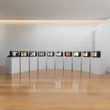 Zhang Peili, Just For You, 1999, 10-channel video installation