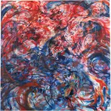 Julia Jo, All the Rage, 2024, oil paint, oil pastel, and oil stick on linen
