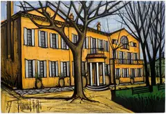 Bernard Buffet, La Baume II, 1987, oil on canvas