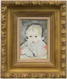 Léonard-Tsuguharu Foujita, Le Déjeuner de bébé, 1918, oil on canvas