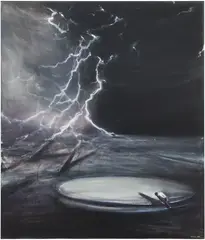Jia Aili, Untitled, 2016, oil on canvas
