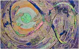Jiang Miao, Mindfulness No. 20, 2022, acrylic carving on aluminium panel