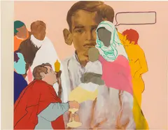 Salman Toor, Untitled, 2010, oil on canvas
