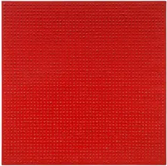 Bernard Aubertin, Perles de lumière, 1988, oil on canvas