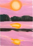 Nicole Wittenberg, Sunset 3, 2021, oil on canvas