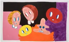 André Butzer, Untitled, 2023, acrylic on canvas