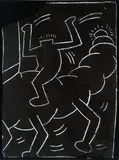 Keith Haring, Untitled (Subway Drawing)
