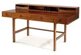 Jens Quistgaard, Desk, c. 1967, Mahogany