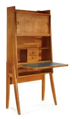 Bureau Bookcase by Bernard Durussel, c. 1955, Durussel, sold May 2012