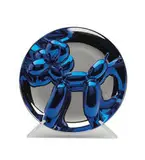 Jeff Koons, Balloon Dog (Blue), 1995, Cast porcelain with blue reflective finish