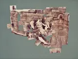 Ponden Hall (Thrush Cross Grange) Howarth by David Hockney, 1983, Photographic collage, sold May 2012