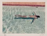 David Hockney, John St. Clair Swimming (from Twenty Photographic Pictures)