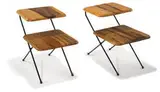 Evans Clark, Pair of nesting tables, c. 1950, Studio
